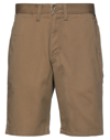 Vans Authentic Stretch Shorts In Brown