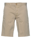 Blauer Man Shorts & Bermuda Shorts Sand Size 28 Cotton, Elastane In Beige