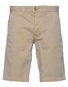 Blauer . Man Shorts & Bermuda Shorts Sand Size 34 Cotton, Elastane In Beige