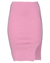 Rick Owens Midi Skirts In Pink