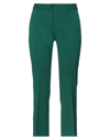 Alberto Biani Cropped Pants In Green