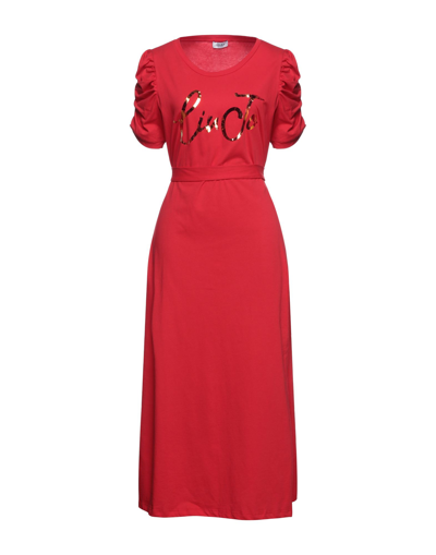 Liu •jo Long Dresses In Red