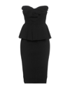 Philosophy Di Lorenzo Serafini Midi Dresses In Black