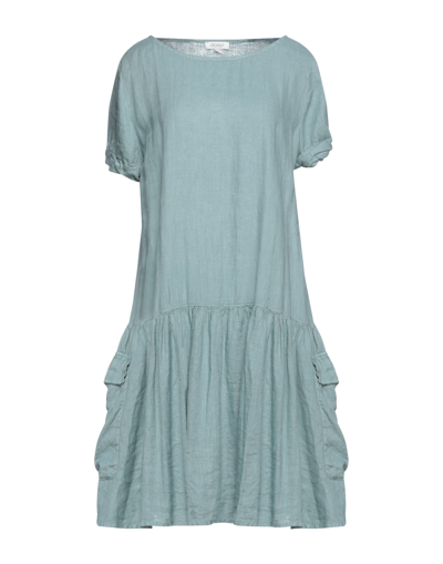 Crossley Short Dresses In Sage Green
