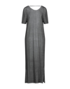 Notshy Long Dresses In Grey