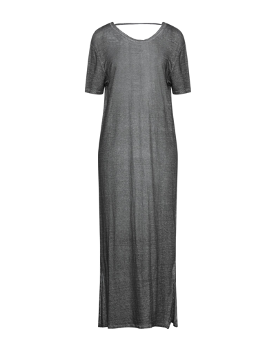 Notshy Long Dresses In Grey