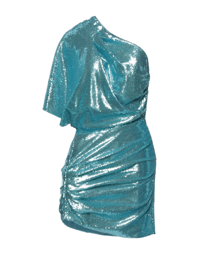 Space Simona Corsellini Short Dresses In Azure