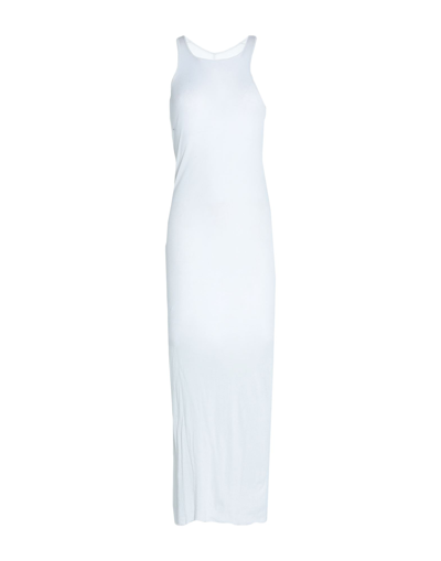 Rick Owens Long Dresses In Light Grey