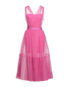 Pinko Short Dresses In Pink
