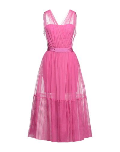 Pinko Short Dresses In Pink