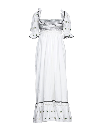 Lug Von Siga Midi Dresses In White