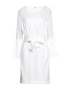 Malo Midi Dresses In White