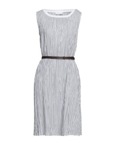 Fabiana Filippi Short Dresses In Grey