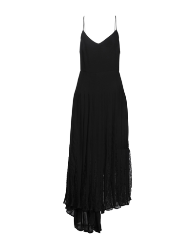 Valentino Long Dresses In Black