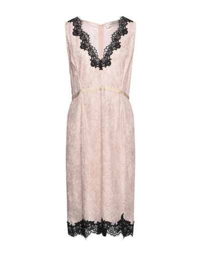 Anna Molinari Midi Dresses In Pink