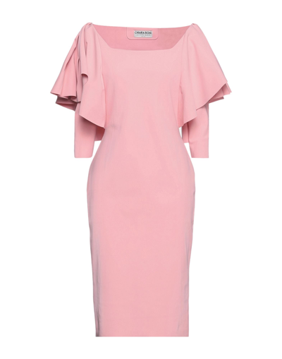 Chiara Boni La Petite Robe Midi Dresses In Pink