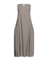 Rossopuro Midi Dresses In Khaki