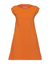Chiara Boni La Petite Robe Short Dresses In Orange
