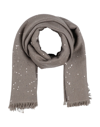 Brunello Cucinelli Scarves In Khaki