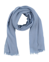 Brunello Cucinelli Scarves In Pastel Blue