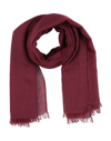 Brunello Cucinelli Scarves In Maroon