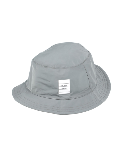 Thom Browne Hats In Grey