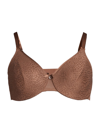 Chantelle Seamless Unlined Minimizer Bra In Walnut