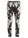 PURPLE BRAND RORSCHACH PRINTED JEANS