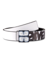 GIVENCHY 4G SPRAY-PAINTED LEATHER BELT