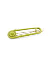 Versace Medusa Safety Pin Hair Clip In Gold Citron