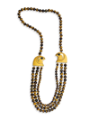 Silvia Furmanovich Women's Egypt 18k Gold, Diamond & Tiger's Eye Necklace