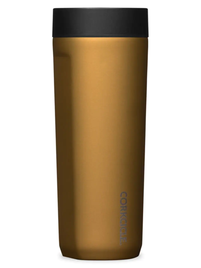 Corkcicle Insulated Travel Cup In Gold