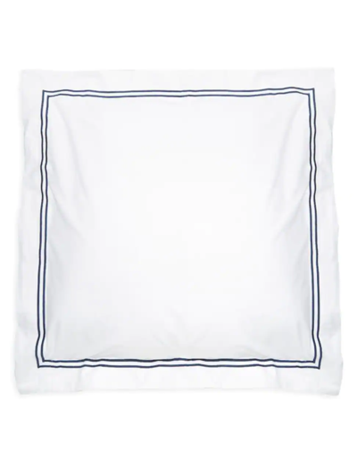 Sferra Grande Hotel Euro Sham In White Navy