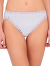 Natori Bliss French Cut Lace Trimmed Briefs In Pearl Blue