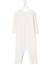 Bonpoint Patch-pocket Bodysuit In Neutrals