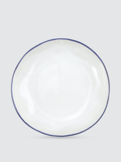 Vietri Aurora Edge Pasta Bowl In White