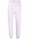 RED VALENTINO RED VALENTINO WOMEN'S PURPLE COTTON JOGGERS,XR3MD02H6E3M07 M