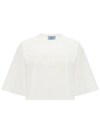 Prada White Other Materials T-shirt