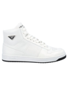 Prada Sneakers In Pelle Bianca   Uomo In White