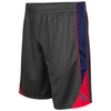 COLOSSEUM COLOSSEUM CHARCOAL OLE MISS REBELS TURNOVER SHORTS