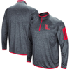 COLOSSEUM COLOSSEUM NAVY OLE MISS REBELS AMNESIA QUARTER-ZIP PULLOVER JACKET