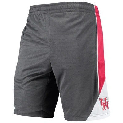 COLOSSEUM COLOSSEUM CHARCOAL HOUSTON COUGARS TURNOVER TEAM SHORTS