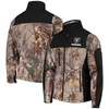 Dunbrooke Men's  Realtree Camo And Black Las Vegas Raiders Circle Hunter Softshell Full-zip Jacket In Realtree Camo