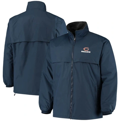 Dunbrooke Men's  Navy Chicago Bears Triumph Fleece Full-zip Jacket