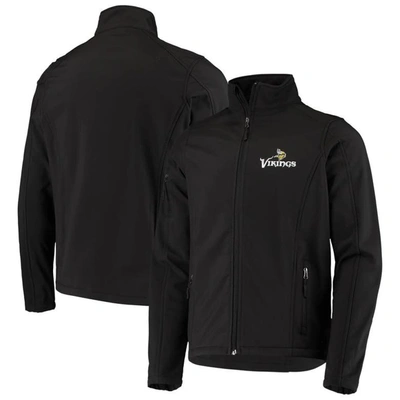 Dunbrooke Black Minnesota Vikings Sonoma Softshell Full-zip Jacket