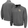 COLOSSEUM COLOSSEUM CHARCOAL UCF KNIGHTS TORTUGAS LOGO QUARTER-ZIP PULLOVER JACKET