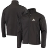 Dunbrooke Men's  Heather Black New Orleans Saints Explorer Tech Full-zip Jacket In Black