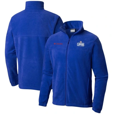 Columbia Men's  Royal La Clippers Big And Tall Steens Mountain 2.0 Full-zip Jacket