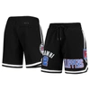 PRO STANDARD PRO STANDARD KAWHI LEONARD BLACK LA CLIPPERS PLAYER SHORTS