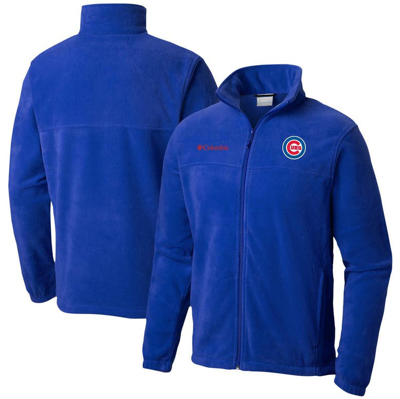 Columbia Royal Chicago Cubs Steens Mountain Full-zip Jacket